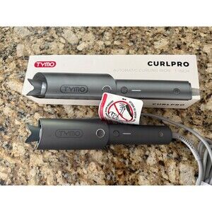 Tymo Black Curlpro Automatic Rotating Curling Iron - Metallic Gray - 1 Inch